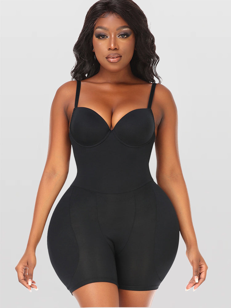 Butt Lifter Padded Cami Shapewear Bodysuit